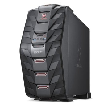 Настолен компютър Acer Predator G3-710 (DT.B1PEX.013_SV.WPCAF.B11), четириядрен Skylake Intel Core i5-6400 2.7/3.3GHz, NVIDIA GeForce GTX950 2GB, 8GB DDR4 RAM, 1TB 7200rpm, 6x USB 3.0, клавиатура и мишка, Windows 10 | JAR Computers Acer Predator G3-710 DT.B1PEX.013_SV.WPCAF.B11