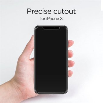 Spigen TemperedGlassGLAS.tR за iPhoneX 057GL22105