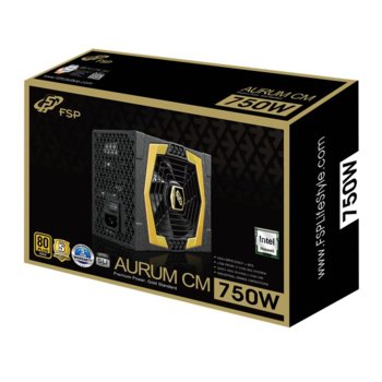 Fortron Aurum CM 750W + T-shirt FSP AU-750M