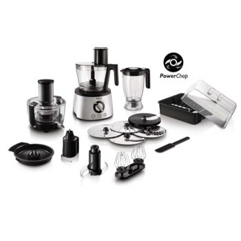 Кухненски робот Philips HR7778/00, Avance Collection, вместимост 3,4л, 12 скорости, 1300W | JAR Computers Philips HR7778/00, Avance Collection