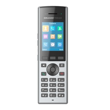 Безжичен VoIP телефон Grandstream DP730, за бази Grandstream DP750 и DP752, 2.4" (6.09 cm) цветен LCD дисплей, до 10 SIP акаунта, до 10 линии, сив image