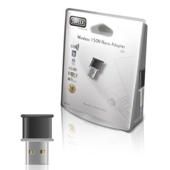 Sweex LW154 150Mbps Wireless-N USB Nano Adapter