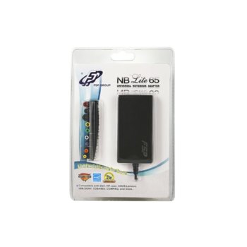 Захранване за лаптоп универсално FORTRON NB Lite 65, 18-20V/3.48A/65W | JAR Computers FORTRON NB Lite 65