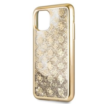 Guess Peony Liquid Glitter iPhone11 GUHCN61PEOLGGO