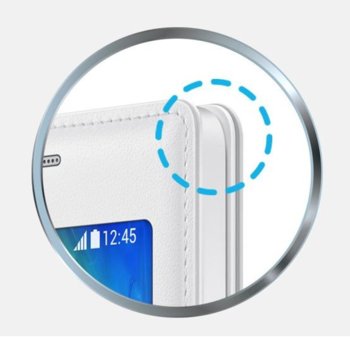 Samsung S-View Flip Case EF-CA500BW