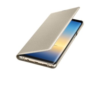 Samsung Note 8 LED View Cover Gold