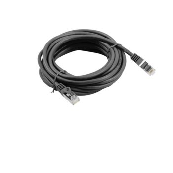 Lanberg patch cord CAT.5E FTP 5m, black