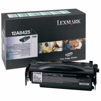 КАСЕТА ЗА LEXMARK T 430 - Return program cartridge - P№ 12A8425 - заб.: 12000k | JAR Computers КАСЕТА ЗА LEXMARK T 430 - Return program