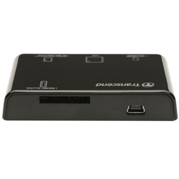 Transcend RDP8 Card Reader USB 2.0 Black TS-RDP8K