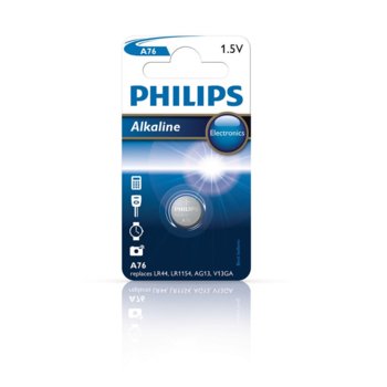 Батерия Philips  (LR44 / LR1154)