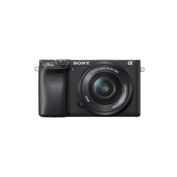 Фотоапарат Sony A6400(черен) в комплект с обектив Sony SEL 16-50mm f/3.5-5.6 PZ, 24 Мpix, 3" (7.5 cm) TFT дисплей, Wi-Fi, Bluetooth, microUSB, microHDMI | JAR Computers Sony A6400 (черен) + SEL 16-50mm f/3.5-5.6 PZ