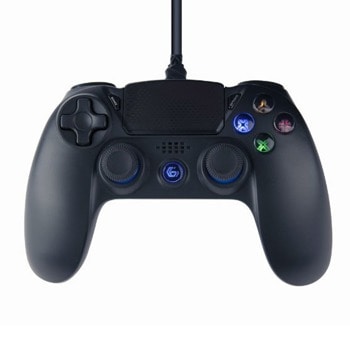 Геймпад Gembird JPD-PS4U-01, за PS4/PC, USB, черен | JAR Computers Gembird JPD-PS4U-01