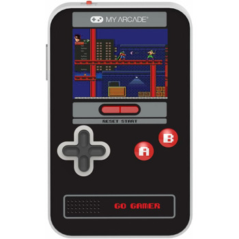Мини конзола My Arcade Gamer V Classic 300in1, 2.5" цветен екран, преносима, 300 вградени игри, черно-червена | JAR Computers Gamer V Classic 300in1 черна/червена