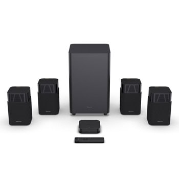 Soundbar система за домашно кино Hisense HT Saturn, 4.1.2, Bluetooth, Optical, HDMI, USB, DTS-X, Dolby Atmos, 720W RMS (480W + 240W) | JAR Computers Hisense HT Saturn 20015127