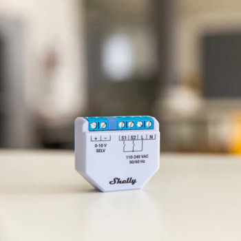 shelly plus 0-10v dimmer sndm-00100ww | JAR Computers shelly plus 0-10v dimmer sndm-00100ww