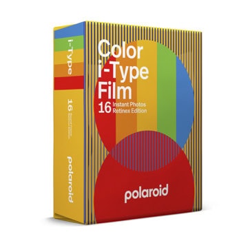 Фотохартия Polaroid Color Film for i-Type - Round Frame Retinex Double, за Polaroid i-Type фотоапарати, 16 листа | JAR Computers Polaroid Color film for i-Type - Round Frame Retin