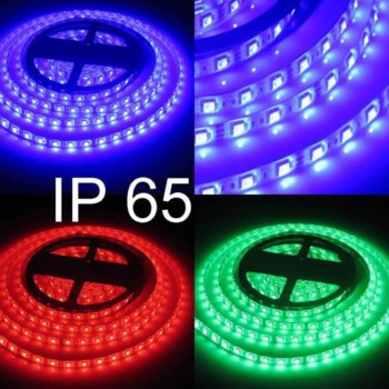 LED лента WFS5050-60RGB, 14.4W/m, DC 12V, IP65, RGB, 5m | JAR Computers LED STRIP WFS5050-60RGB