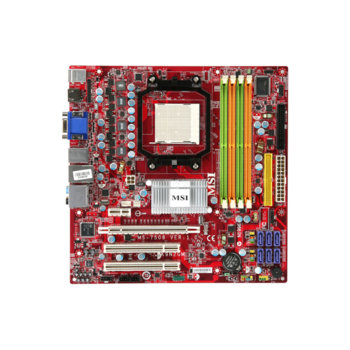 Дънна платка MSI K9N2GM-FIH, GeForce 8200, AM2+, DDR2, VGA&PCI-E, HDMI, SB7.1, Lan1000, 1394, SATA RAID, mATX | JAR Computers MSI K9N2GM-FIH