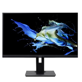 Монитор Acer B277Kbmiipprzx (UM.HB7EE.018), 27" (68.58 cm) IPS панел, 4K/UHD, 4ms, 100000000:1, 300 cd/m2, DisplayPort, HDMI, USB Hub | JAR Computers Acer B277Kbmiipprzx UM.HB7EE.018