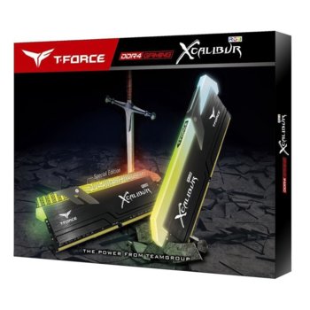 16GB DDR4 3600MHz TeamGroup T-Force Xcalibur RGB