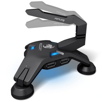 Мишка ROCCAT Apuri, USB hub & mouse bungee | JAR Computers ROCCAT Apuri, USB hub & mouse bungee