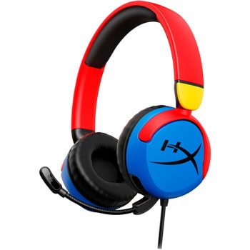 Слушалки HyperX Cloud Mini (7G8F3AA), Jack 3.5mm, микрофон, 30mm неодимови говорители, многоцветни | JAR Computers HyperX Cloud Mini Multicolor 7G8F3AA