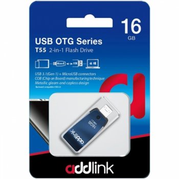 Addlink T55 16GB USB 3.1 blue ad16GBT55