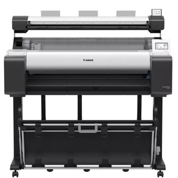 Плотер Canon imagePROGRAF TM-350 incl. stand + MFP Scanner LM36, 2400 x 1200 dpi, 2GB RAM, мастиленоструен, USB-B, LAN, WLAN, B2, B1, A1, A0, B4, A3, A3+, A2 | JAR Computers Canon imagePROGRAF TM-350 + MFP Scanner LM36