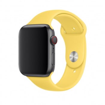 Apple Watch 44mm Band: Canary Yellow Sport Band