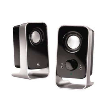 Тонколони Logitech LS, 2.0, 11.3W, 3.5mm jack, сиви | JAR Computers Logitech LS 11.3W