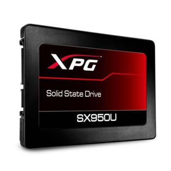 Памет SSD 120GB ADATA XPG SX950U, SATA 6 Gb/s, 2.5" (6.35 cm), скорост на четене 560 MB/s, скорост на запис 520MB/s | JAR Computers ADATA XPG SX950U 120GB