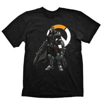 Тениска Gaya Entertainment Overwatch Reaper logo, размер S, черна | JAR Computers Gaya Entertainment Overwatch Reaper S