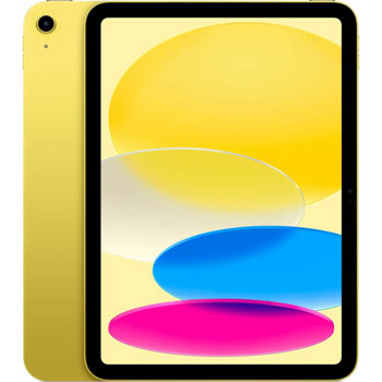 Таблет Apple iPad 11 A16 Wi-Fi (MD5A4HC/A)(Yellow), 11" (27.94cm) IPS Liquid Retina True Tone 500nits дисплей, петядрен Apple A16 3.46 GHz, 6GB RAM, 512GB Flash памет, 12 & 12 Mpix камери, iPadOS | JAR Computers Apple iPad 11 A16 512GB Wi-Fi Yellow