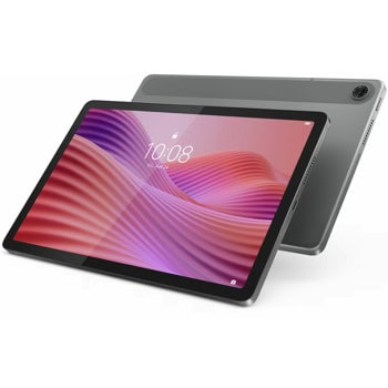 Таблет Lenovo Tab (ZAEH0004GR)(сив), 10.1" (25.65 cm) WUXGA IPS 400nits Anti-Fingerprint Display, осемядрен Mediatek Helio G85 2.0 GHz, 4GB LPDDR4X, 64GB Flash памет (+microSD слот), 8 & 5 Mpix камери, Android | JAR Computers Lenovo Tab ZAEH0004GR