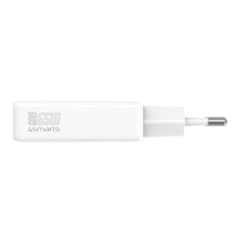 4smarts gan pdplug slim duos 65w бял