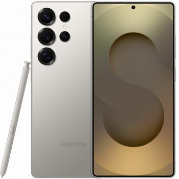 Смартфон Samsung Galaxy S25 Ultra (сив), поддържа 2 SIM карти, 6.9" (17.52 cm) Dynamic LTPO AMOLED 2X 120Hz дисплей, осемядрен Snapdragon 8 Elite 4.32 GHz, 12GB RAM, 512GB Flash памет, 200 + 10 + 50 + 50 & 12 Mpix камери, Android, One UI | JAR Computers Samsung Galaxy S25 Ultra 512GB Titanium Grey