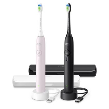 Philips Sonicare 3100 Black/Pink HX4072/42 | JAR Computers Philips Sonicare 3100 Black/Pink HX4072/42