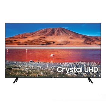 Телевизор Samsung UE65TU7072UXXH, 65" (165,1 cm) LED Smart TV, UHD/4K, DVB-T2CS2, LAN, Bluetooth 4.2, Wi-Fi, 2x HDMI, 1x USB, енергиен клас G | JAR Computers Samsung Crystal UHD 4K Smart TV UE65TU7072UXXH