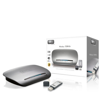 Sweex LW908 150Mbps Wireless-N Kit - Router & USB