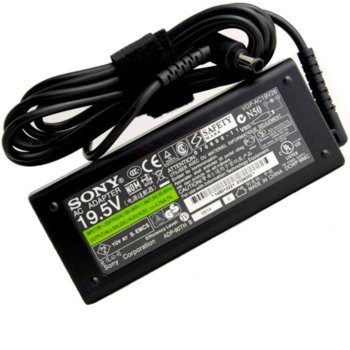 Захранване (заместител)(ремаркетиран) за лаптопи SONY VAIO, 19.5V/4.7A/90W, жак (6.5 x 4.4) | JAR Computers Power Supply for SONY 19.5V/4.7A/90W