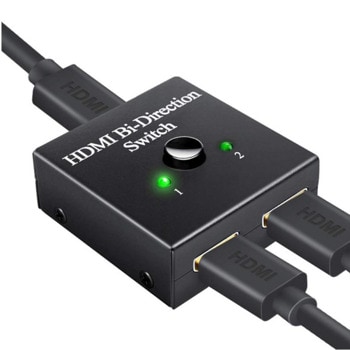 HDMI сплитер 745345, от HDMI(ж) към 2x HDMI(ж), 4К, поддържа DTS и Dolby | JAR Computers HDMI Сплитер 2 към 1 4К 1080p