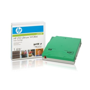 Aрхивиращo устройствo, HP C7974W, LTO-4 Ultrium, 12.65 mm/820 m, 1.6TB | JAR Computers HP LTO4 Ultrium 1.6TB WORM Data Tape Cartridge