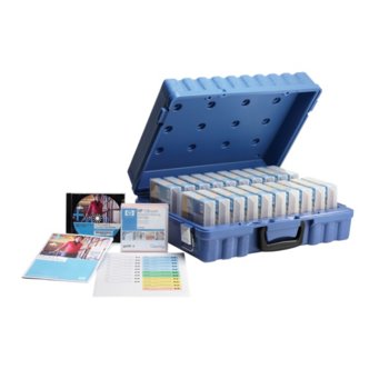 Комплект архивиращи устройства, LTO-2 Ultrium, 12.65 mm/609 m, 20 бр. | JAR Computers HP Ultrium 400GB Storage Media Kit