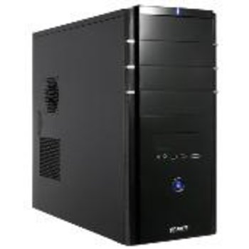 ATX, Gigabyte Setto II 140, черна, без захранване