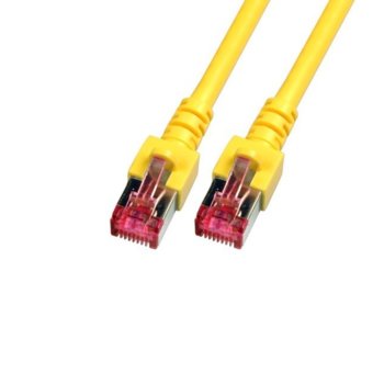 Пач кабел EFB Elektronik, SFTP, Cat.6, 0.5m, жълт | JAR Computers Пач кабел EFB Elektronik Cat.6 0.5m SFTP жълт