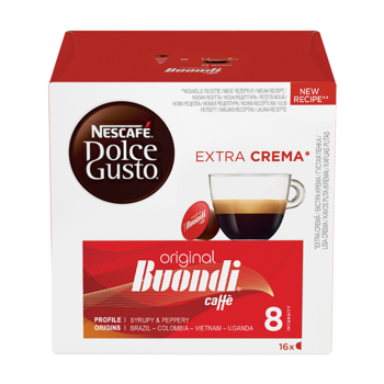 Кафе капсули NESCAFE Dolce Gusto Espresso Buondi, 16 напитки | JAR Computers NESCAFE Dolce Gusto Espresso Buondi 16 напитки