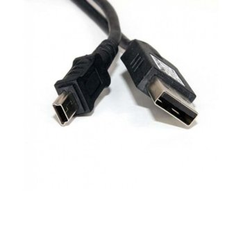 Кабел DKE2, от USB A(м) към USB Mini B(м), 1.2m, черен | JAR Computers USB A(м) към USB Mini B(м) 1.2m 080405