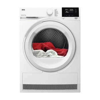 Сушилня AEG TR718WE, 8 кг. капацитет, свободностояща, 59.6 см ширина, 10 програми, MixDry, PreciseDry, EasyClean, Anticrease, бяла | JAR Computers AEG TR718WE