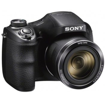 Sony Cyber Shot DSC-H300 black + Sony LCSU11B