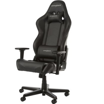 Геймърски стол DXRacer Racing OH/RZ0/N, черен | JAR Computers DXRacer Racing Black